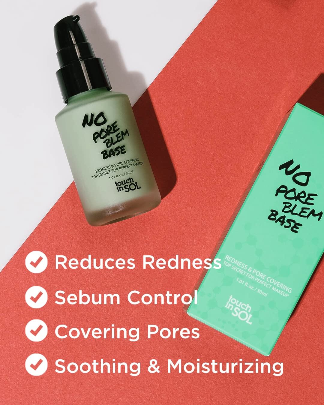 No PoreBlem Redness Correcting Primer - By Baano