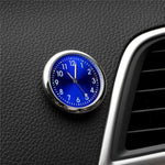Car Clock Luminous Mini Automobiles Internal Stick-On Luminous Quartz Analog Watch Universal Pocket Mini Stick-On Clock for Car Boat Bike Home Digital Watch Mechanics Quartz Clocks Auto Ornament Car Accessories Gifts Stevvex