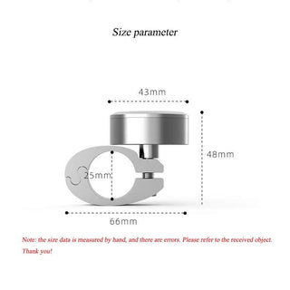 7/8" Universal Motorcycle Handlebar Watch Bike Hand Grip Bar Mount Dial Clock Motorcycle Handlebar Watch  Mount Clock Glow Mount Clock Dial Watch Fit  Waterproof For Scooter Bicycle Motor ATV Stevvex