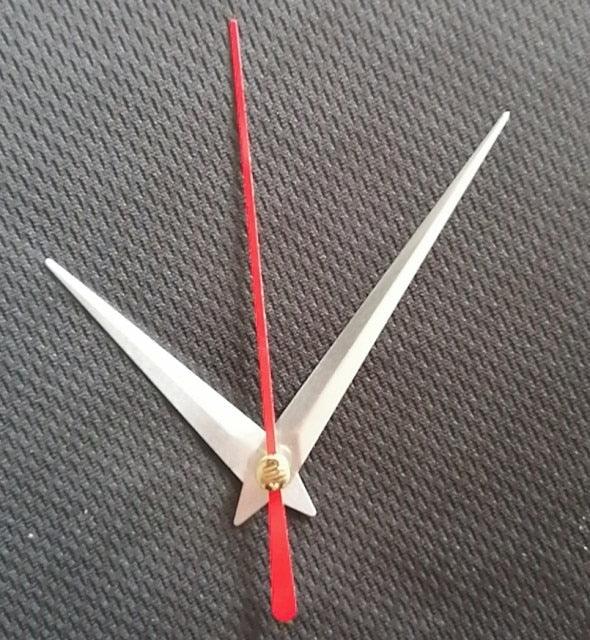 Wall Clock Pointer Clock Watch Kit Accessories 3D Clock Hands Wall Clock for Kitchen Office and Home Art Decor Quartz Clock Movement Mechanism Accessories  Needle Pointer Large Wall Clocks Quartz Stevvex