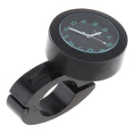 Universal Waterproof Motorbike Clock  Night Light Motorcycle Handlebar Mount Clock Watch Dial Bike Handlebar Clock Watch Motorcycle Handlebar Mount Watch Clock Set with Anti-Skid Pad Wrench Universal Waterproof Black Stevvex