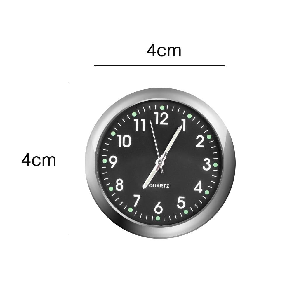 Car Clock Ornament Auto Watch Decoration Automobiles  Car Dashboard Clock Cars Air Vent Clip Quartz Clocks Mini Luminous Quartz Analog Watch Universal Pocket Stick-On Clock Perfect Interior Dashboard Time Display Digital Pointer Clock In Car Accessories Stevvex