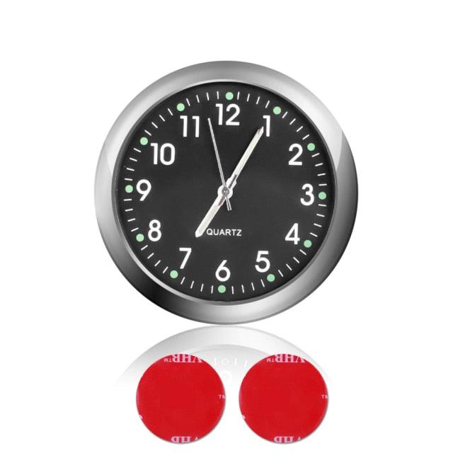 Car Clock Ornament Auto Watch Decoration Automobiles  Car Dashboard Clock Cars Air Vent Clip Quartz Clocks Mini Luminous Quartz Analog Watch Universal Pocket Stick-On Clock Perfect Interior Dashboard Time Display Digital Pointer Clock In Car Accessories Stevvex