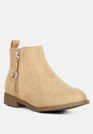 Microfiber Ankle Boot