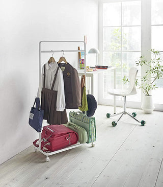 Kids' Rolling Coat Rack (45" H)  - Steel - By Baano