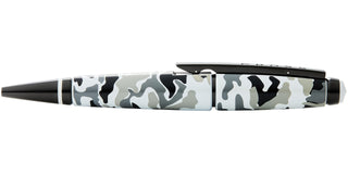 Edge™ Black and White Camo Gel Rollerball Pen - By Baano