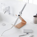 Hair Dryer and Iron Stand - Wood - By Baano
