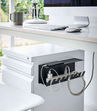 Under-Desk Cable Organizer - Steel - By Baano