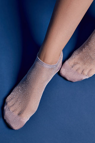 Ankle Socks Conte Active - 277 Viscose With Openwork Weaving - By Baano