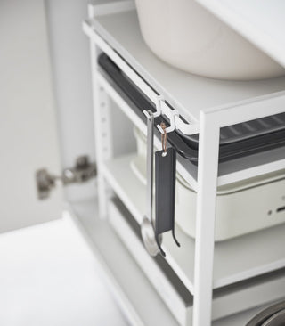 Three-Tier Cabinet Storage Rack (14" H)  - Steel - By Baano