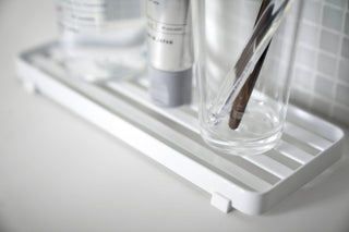 Slotted Bathroom Tray - Steel - By Baano