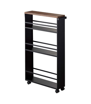 Replacement Wooden Top for Rolling Storage Cart - Steel - - By Baano