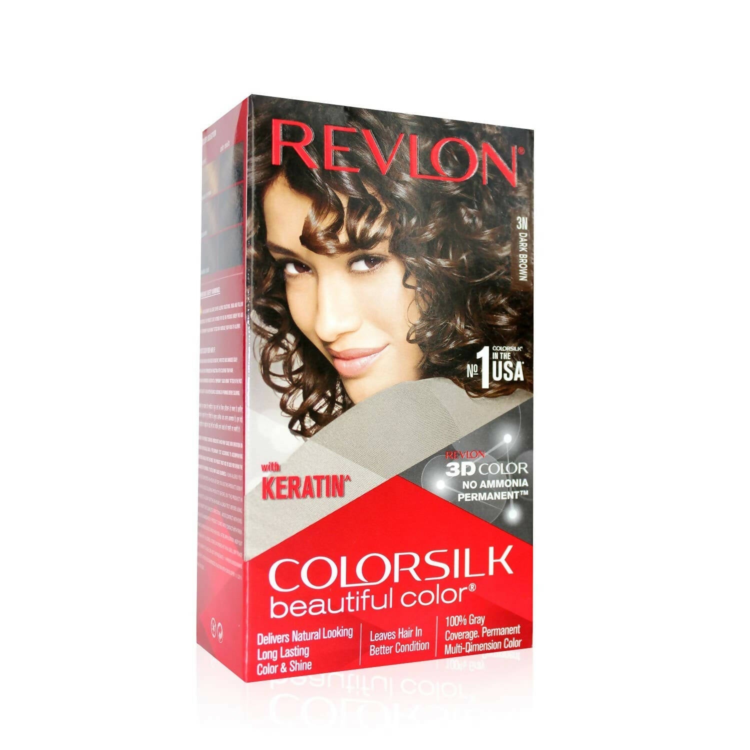 Revlon ColorSilk Beautiful Color - Dark Brown 3N