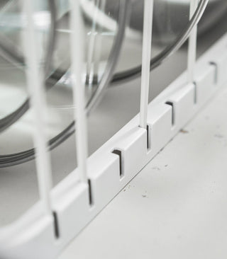 Adjustable Pot Lid Organizer - Steel - By Baano