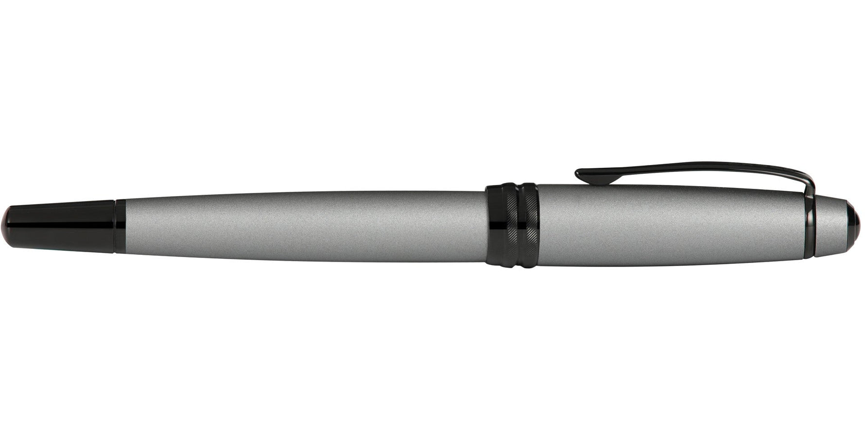 Bailey™ Matte Gray Lacquer Stainless Steel Extra-Fine Nib Fountain Pen - By Baano