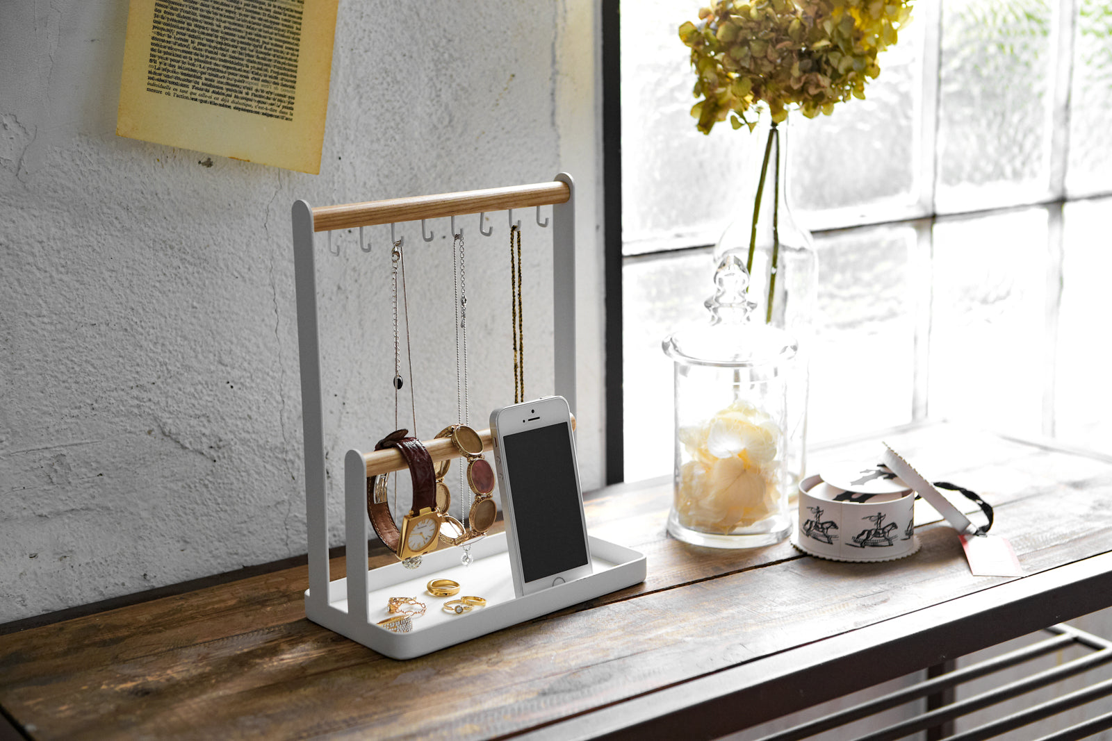 Jewelry + Accessory Display - Steel + Wood - By Baano