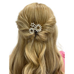 Radiant Crystal Burst Brooch Pin