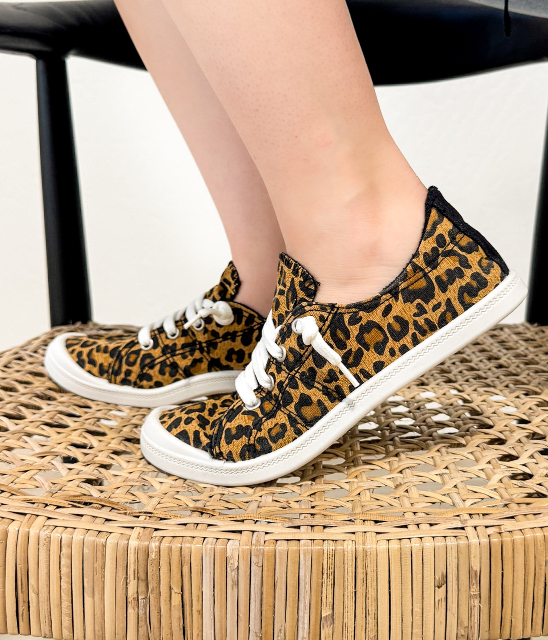 Rae Sneakers in Leopard