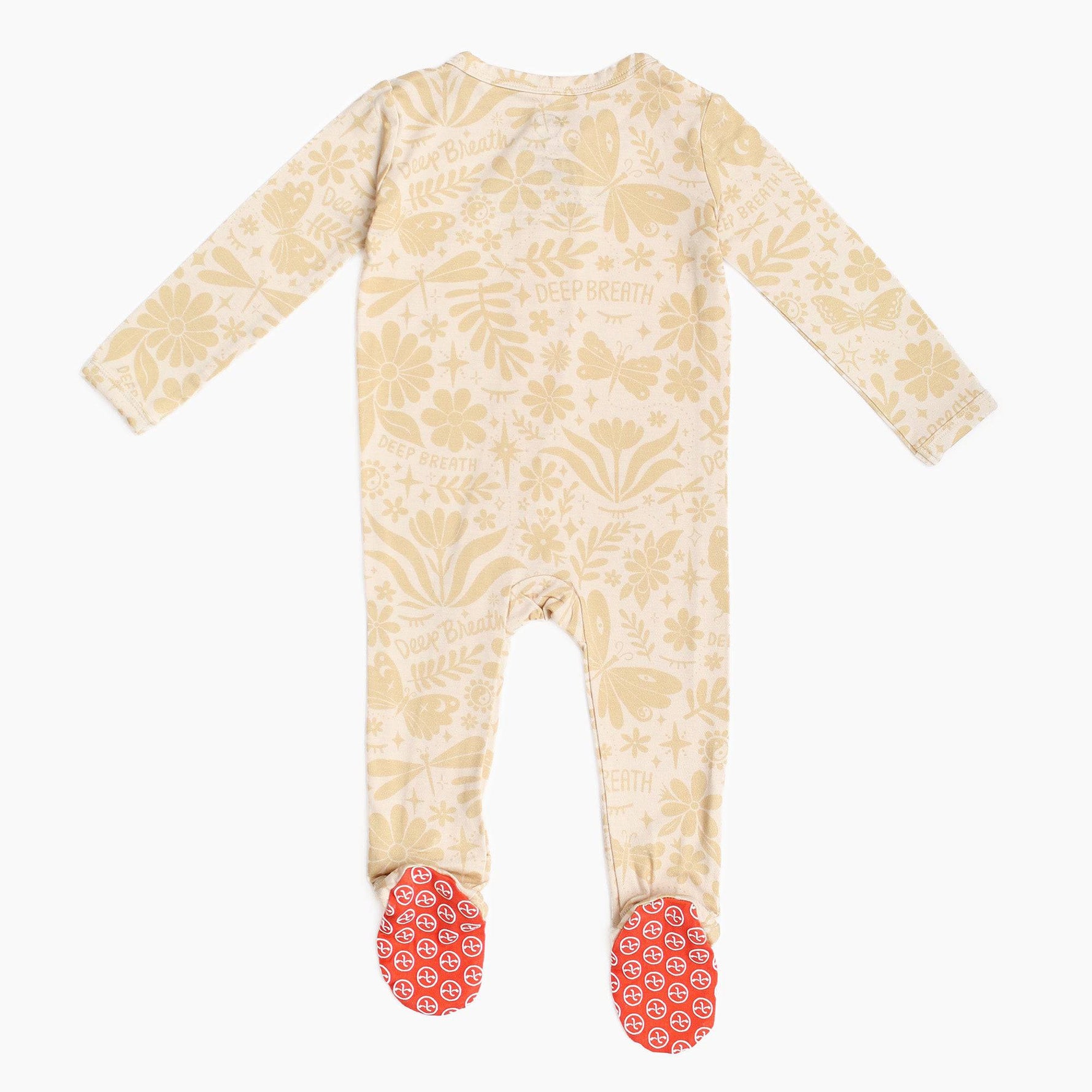 The Second-Skin Footie | Om Baby (Beige)