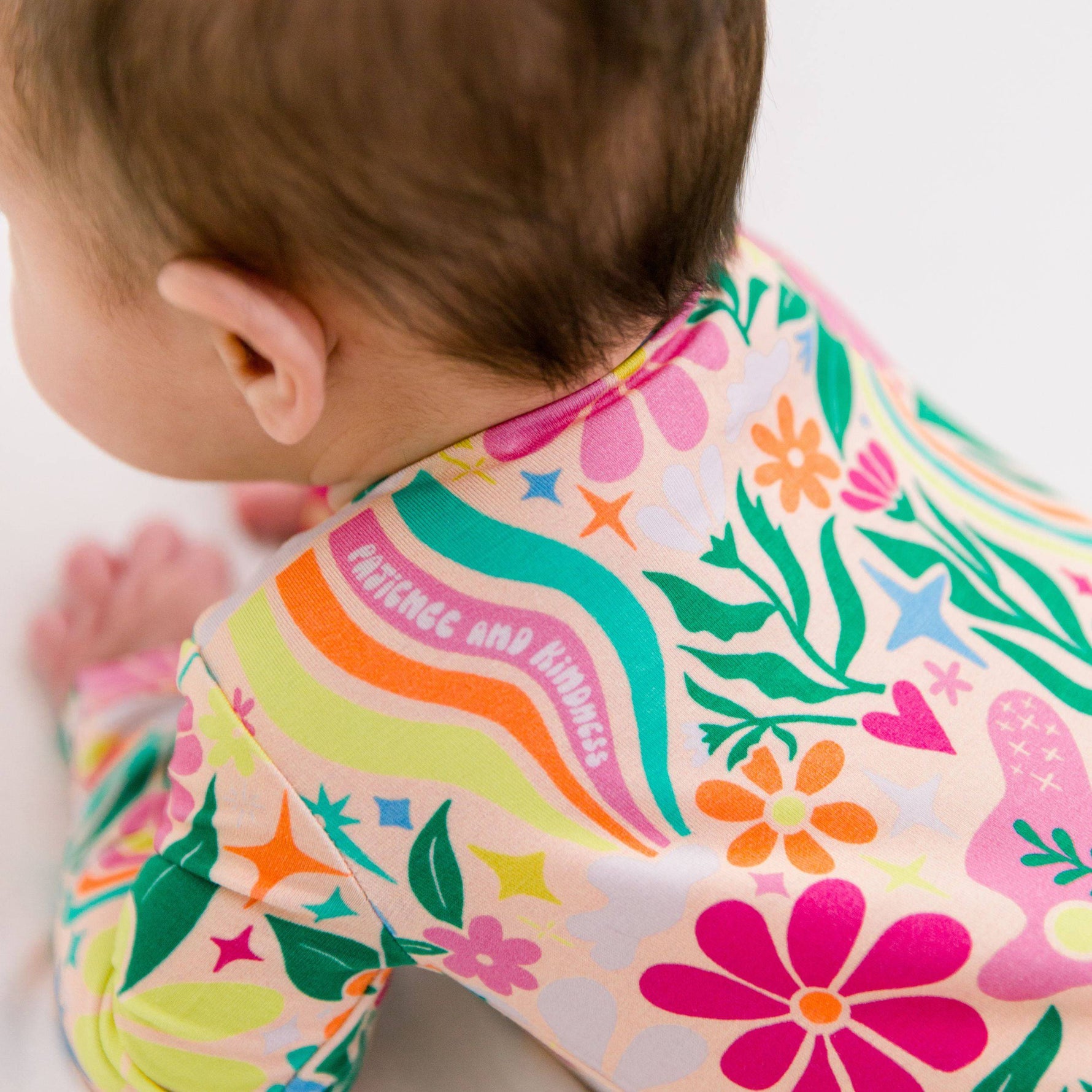 The Second-Skin Footie | Rainbow Daisy Babe