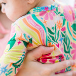 The Second-Skin Footie | Rainbow Daisy Babe