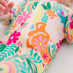 The Second-Skin Footie | Rainbow Daisy Babe