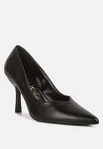 Rarity Point Toe Stiletto Heeled Pumps London Rag International