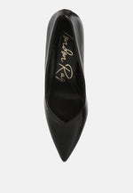Rarity Point Toe Stiletto Heeled Pumps London Rag International
