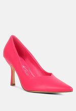 Rarity Point Toe Stiletto Heeled Pumps London Rag International