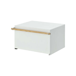 Bread Box - Steel + Wood - By Baano