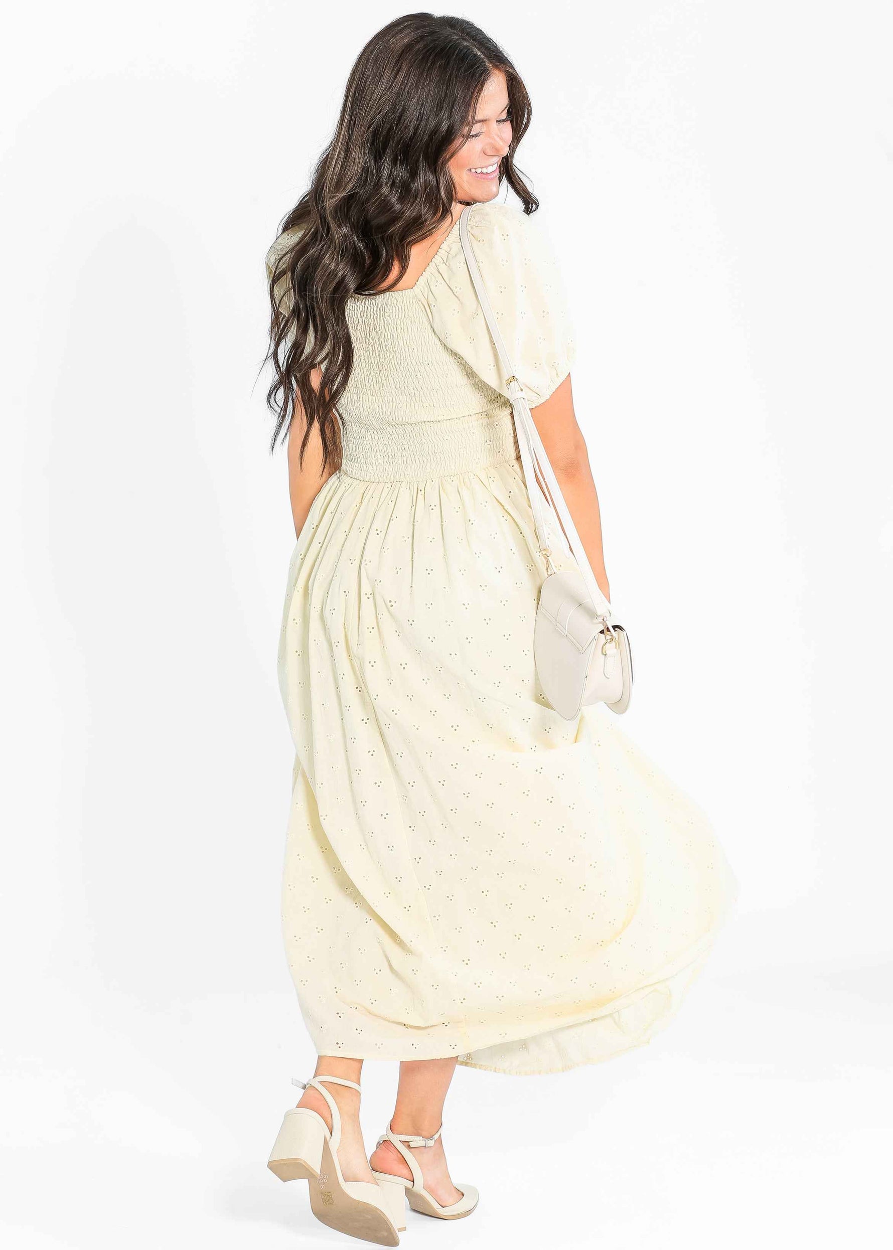 Rayna Eyelet Maxi Dress
