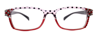 Reading Glasses Women W Genuine European Crystals Square  NY Fifth Avenue