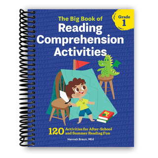 The Big Book of Reading Comprehension Activities, Grade 1 (Spiral Bound) - By Baano