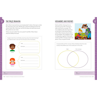 The Big Book of Reading Comprehension Activities, Grade 1 (Spiral Bound) - By Baano