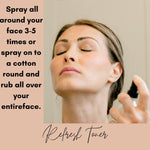 Refresh Clarifying Complexion Mist Toner Natural Skin Care - By Baano
