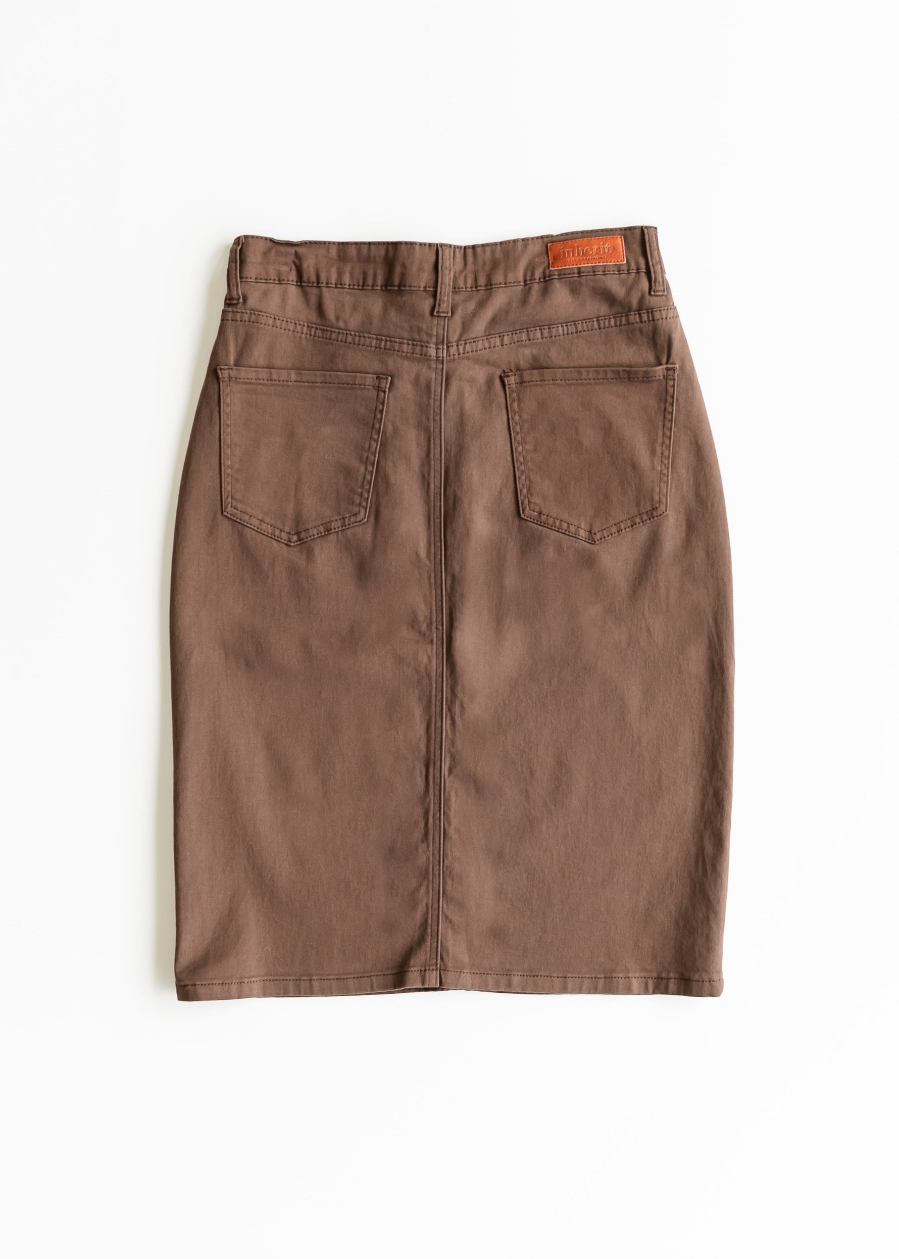 Remi Denim Midi Skirt - By Baano