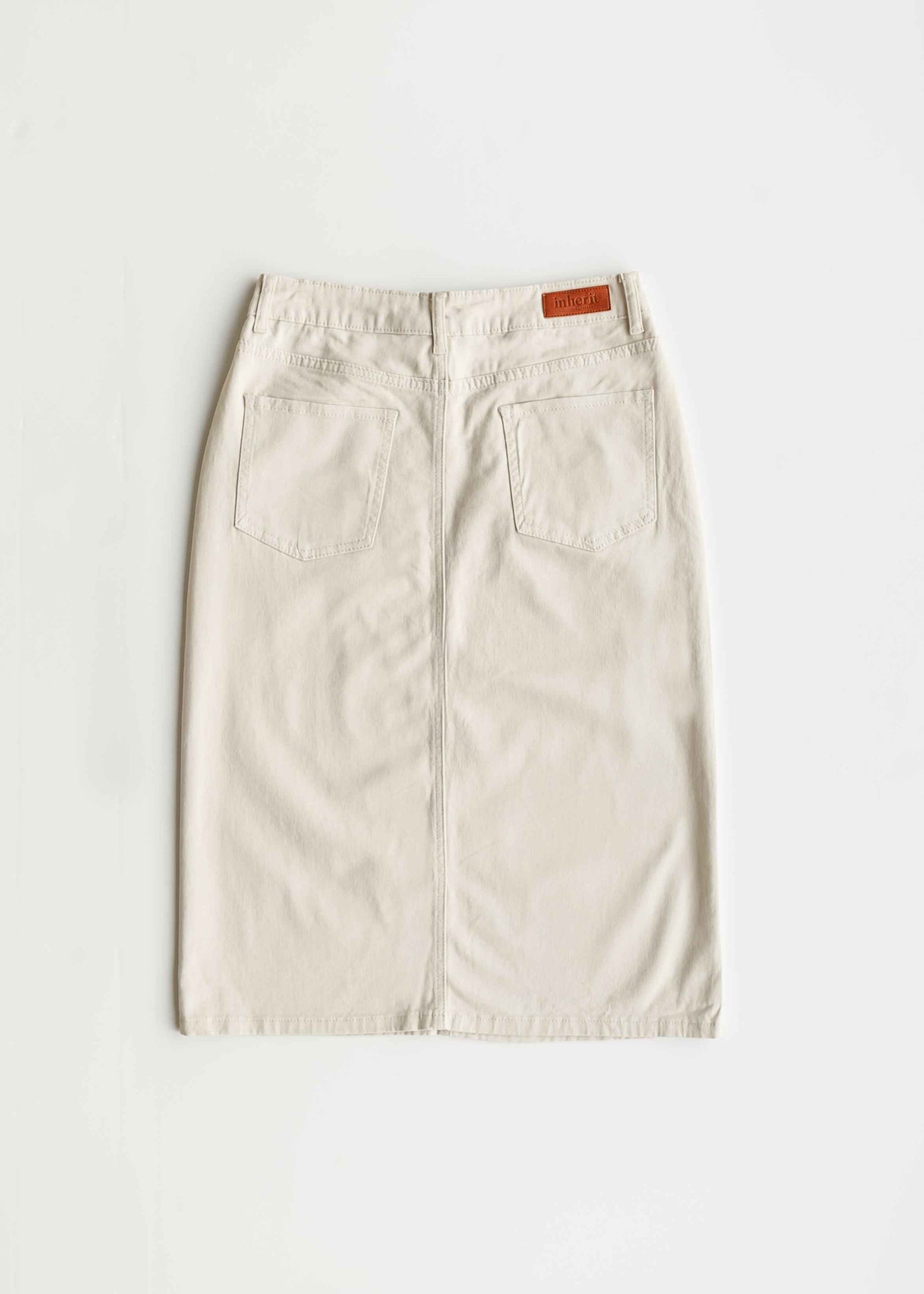 Remi Cloud Denim Midi Skirt