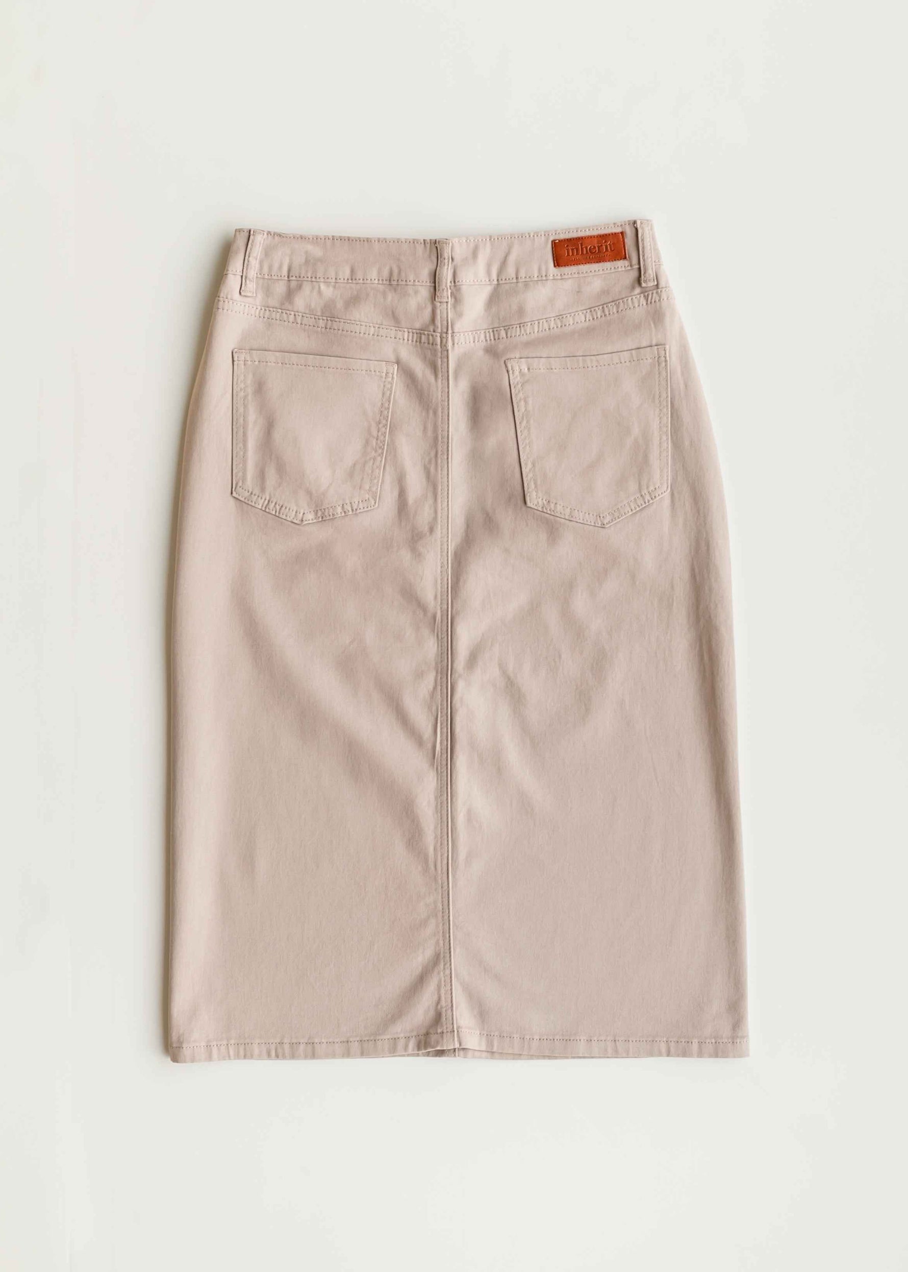 Remi Lilac Denim Midi Skirt - FINAL SALE