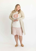 Remi Rose Denim Midi Skirt - FINAL SALE