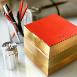Colorpads: Red with gold edging - By Baano
