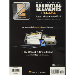 Essential Elements 2000: Comprehensive Band Method: B Flat Trumpet Book 1 (Spiral Bound) - By Baano