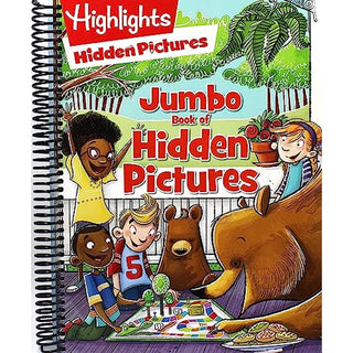 Jumbo Book of Hidden Pictures (Highlights Jumbo Books & Pads) (Spiral Bound) - By Baano
