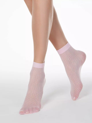 Socks Conte Fantasy 20 - Polka Dot - By Baano