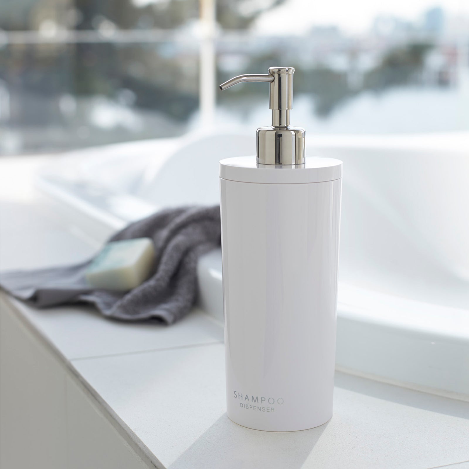 Round Dispenser Bundle - Shampoo, Conditioner, and Body Soap - By Baano