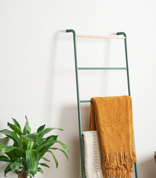 Leaning Storage Ladder (63" H)  - Steel - By Baano
