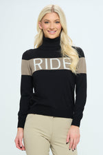 "RIDE" Performance Turtleneck