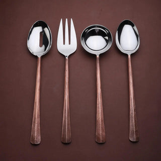 Ridge Hostess Serving 4 pc. Set INOX Artisans
