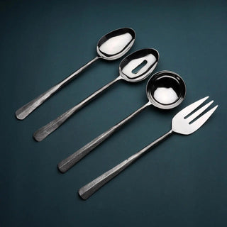 Ridge Hostess Serving 4 pc. Set INOX Artisans