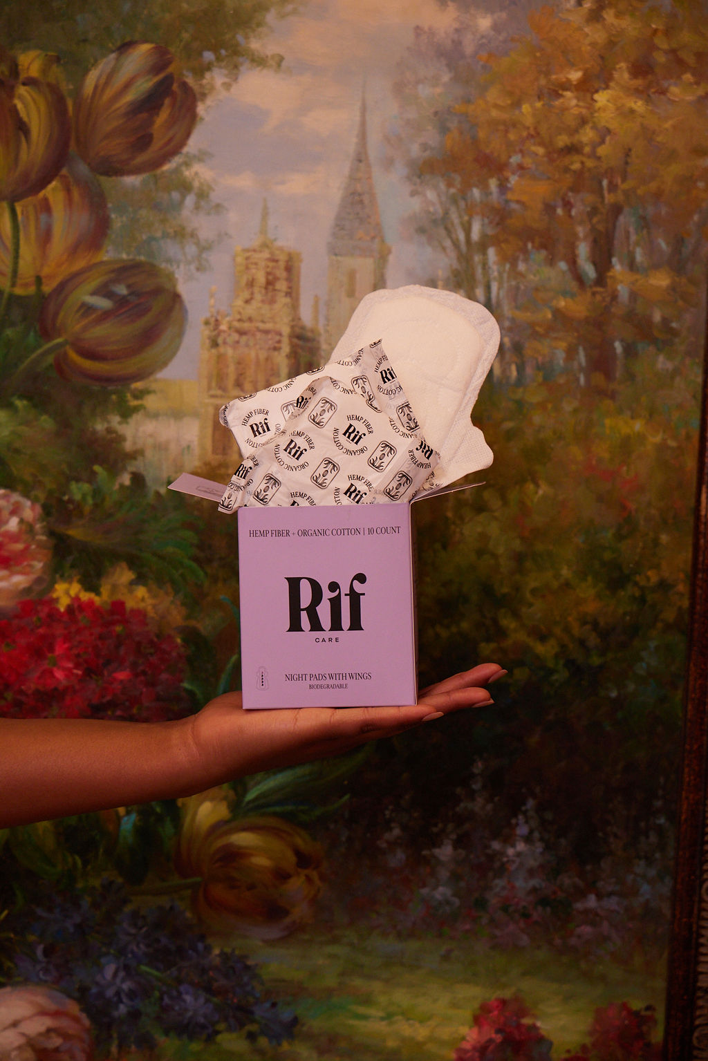 Organic Long Pads with wings - Night 3 pack Bundle - By Baano