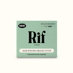 Organic Cotton Non-Applicator Tampons - Regular Absorbency Rif care